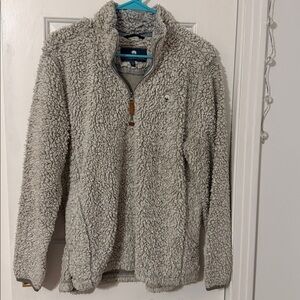 The Southern Shirt Company Gray Sherpa Hoodie